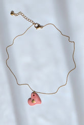 Pink Porcelain Heart