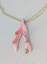 Hand Crufted Coral Charm - Nture Inspired Jewelry