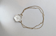 Gentle Statement Nature Inspired Flower Neclace