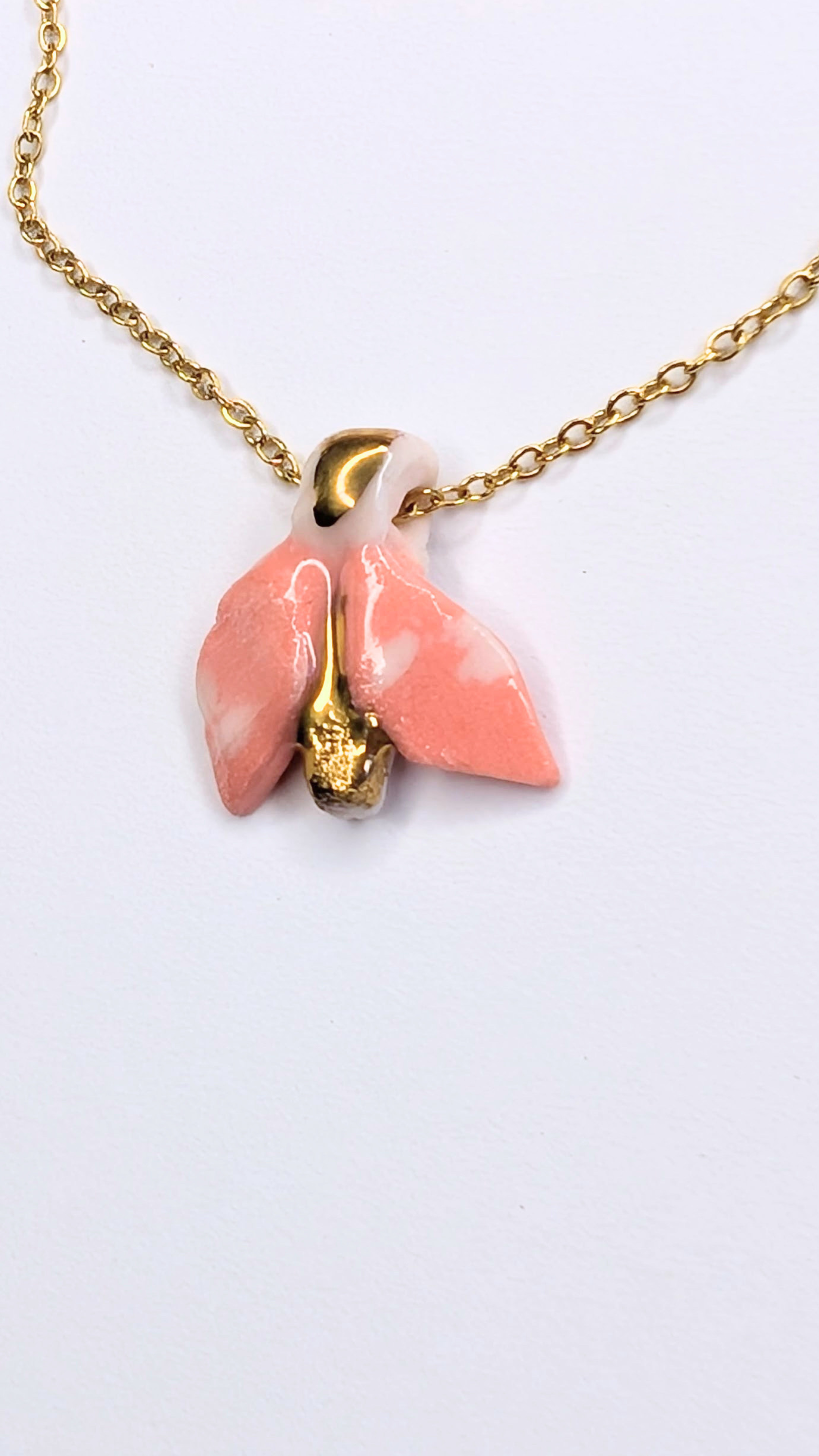 Two Necklaces Layerd Moth