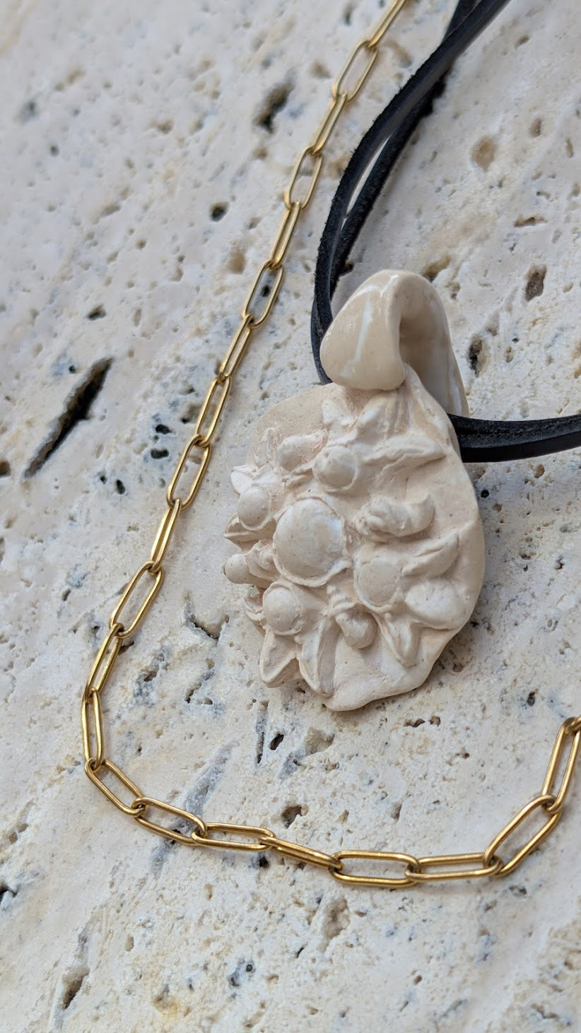 Roman Blck Leather and Steel