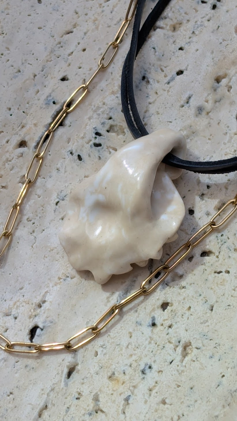 Roman Blck Leather and Steel