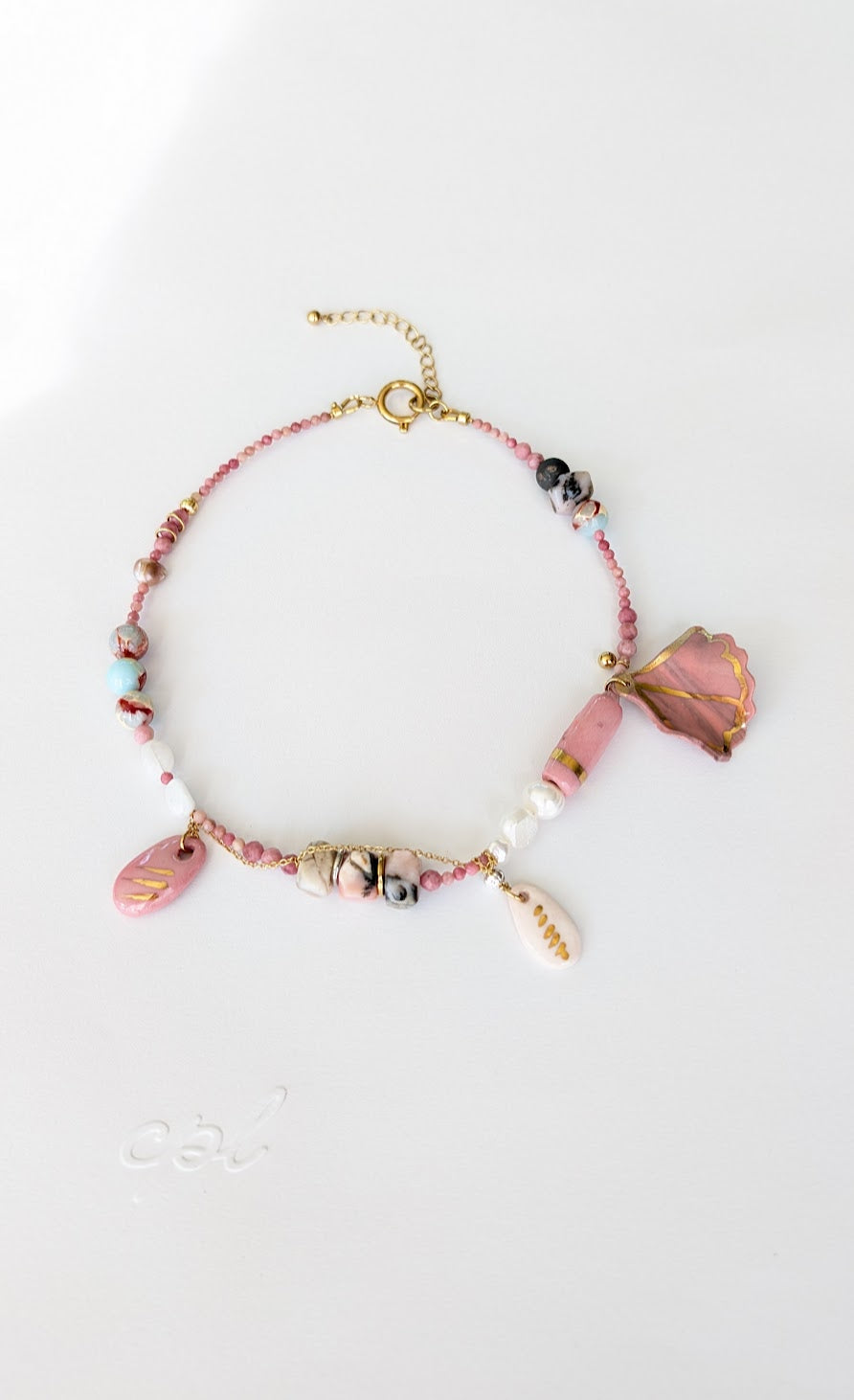 Beaded Pinks