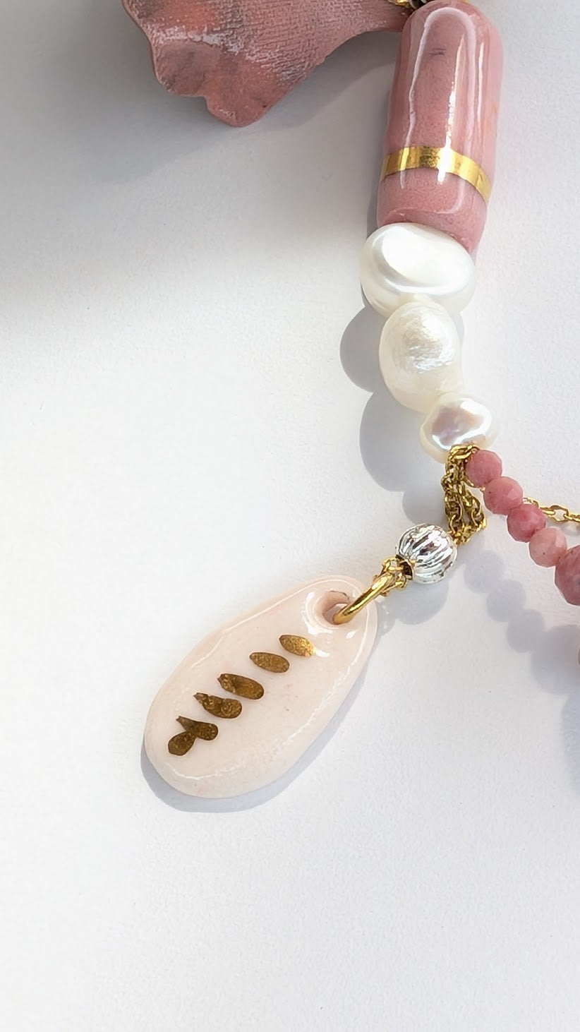 Beaded Pinks