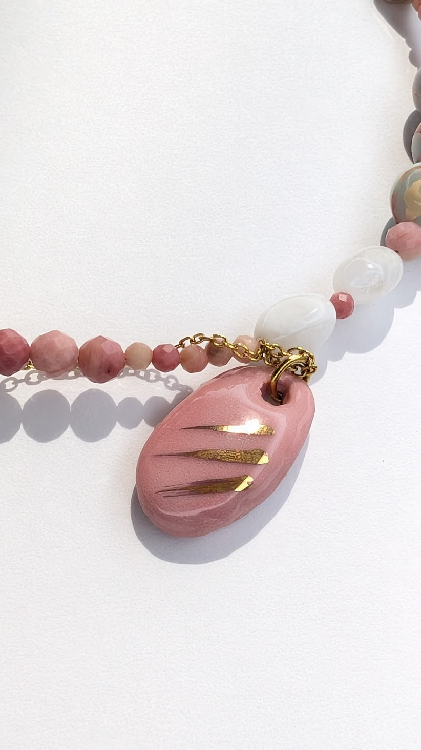 Beaded Pinks