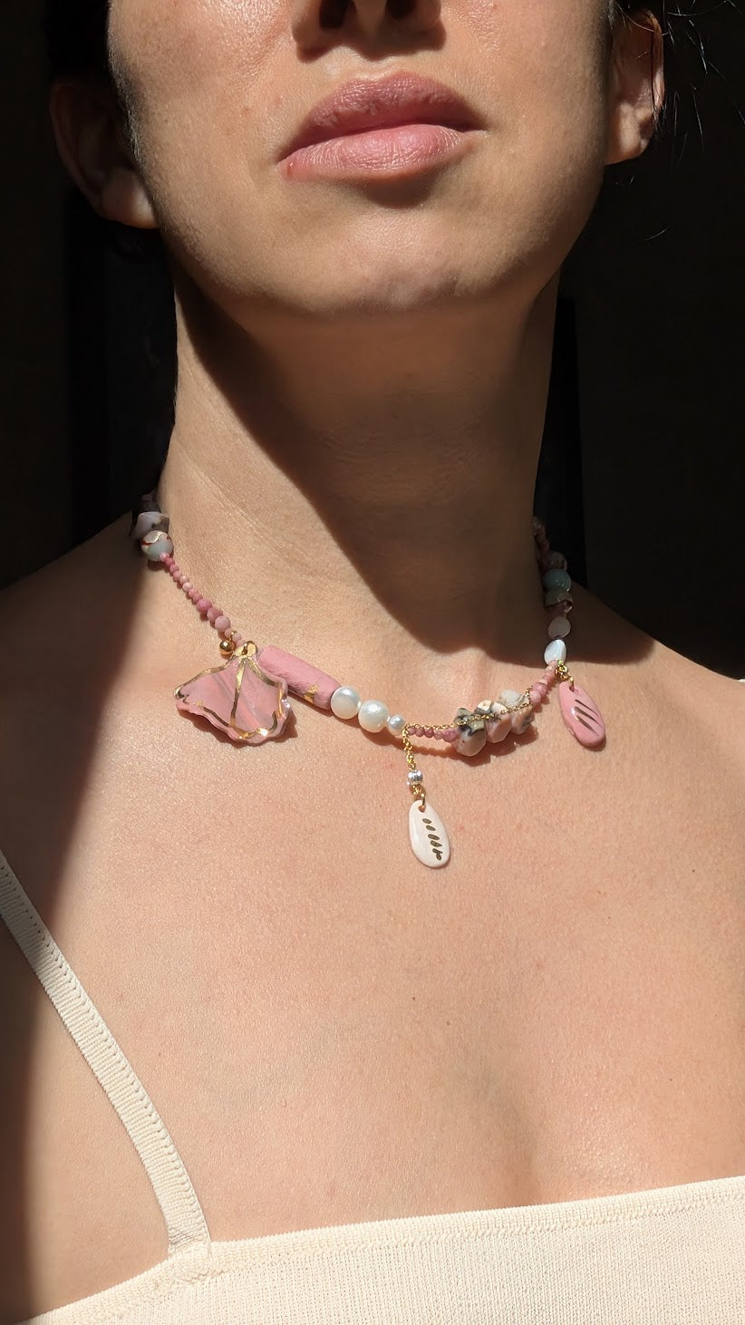 Beaded Pinks