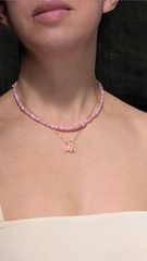 Two Necklaces Layerd Moth