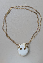 Gentle Statement Nature Inspired Flower Neclace