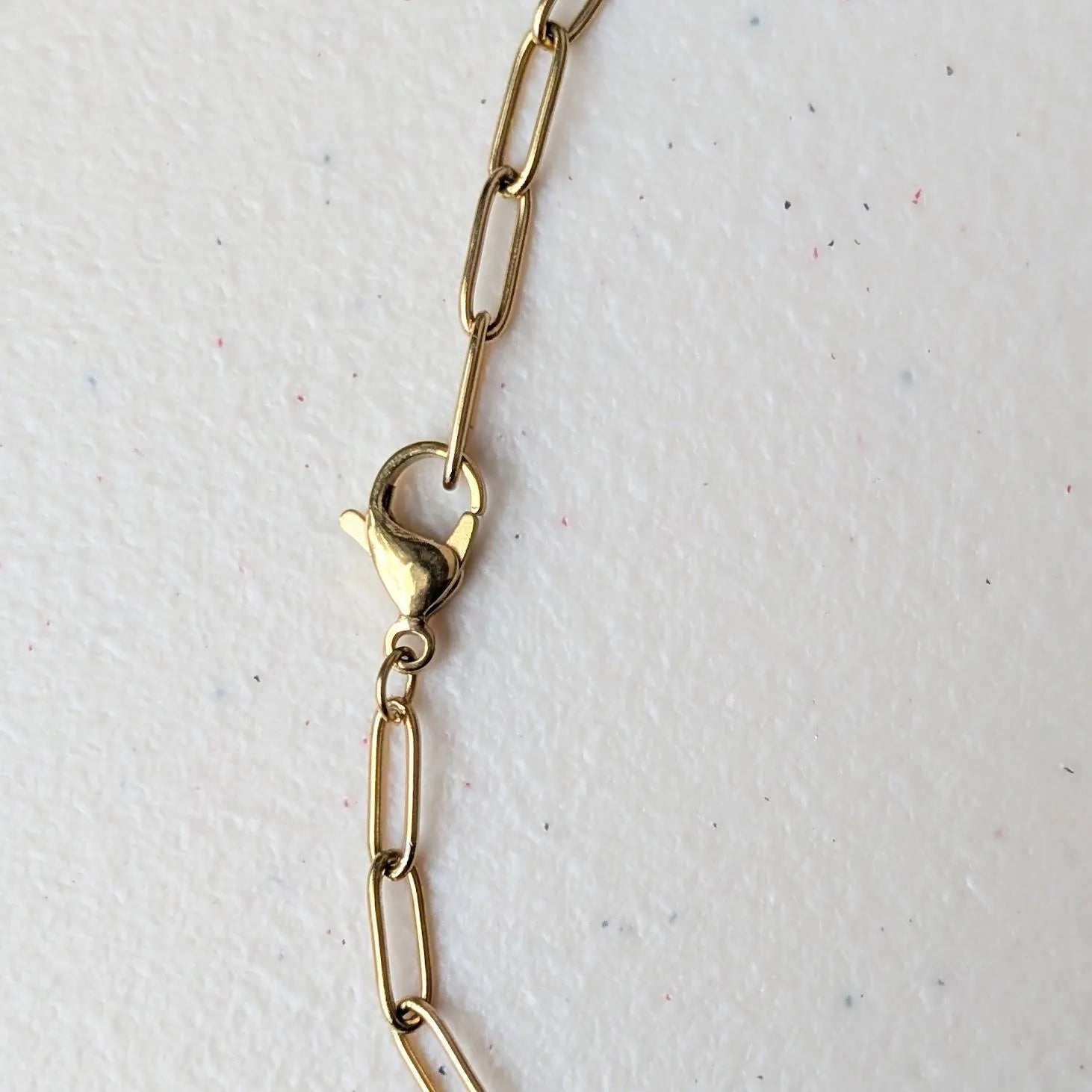 Handmade Porcelain Heart Pendant Necklace: Coral, Blue, Gray & 12% Gold