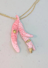 Hand Crufted Coral Charm - Nture Inspired Jewelry