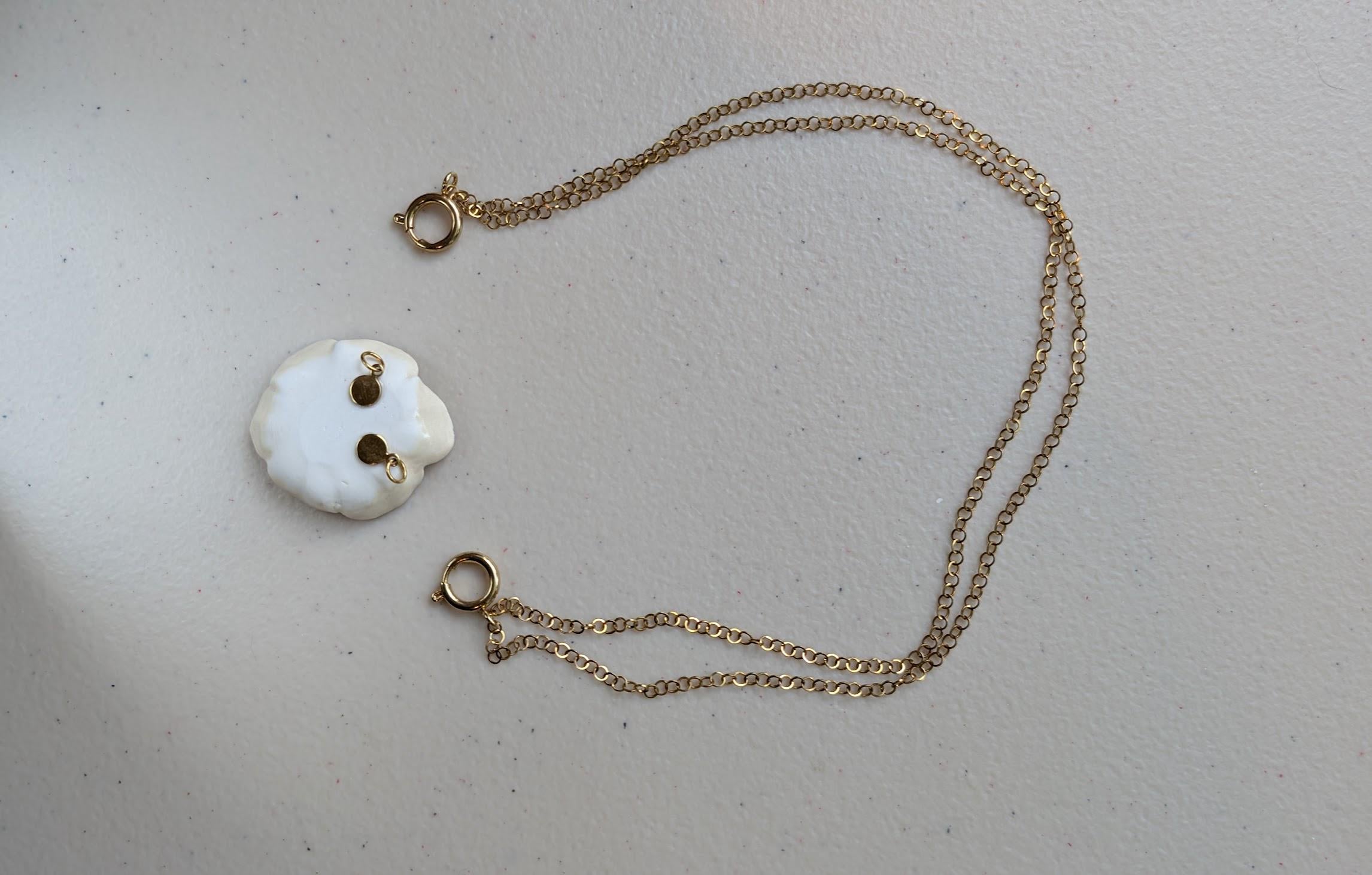 Gentle Statement Nature Inspired Flower Neclace