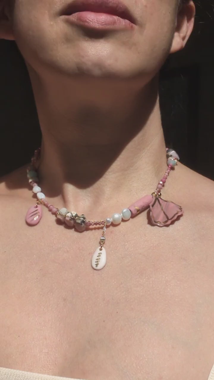 Beaded Pinks